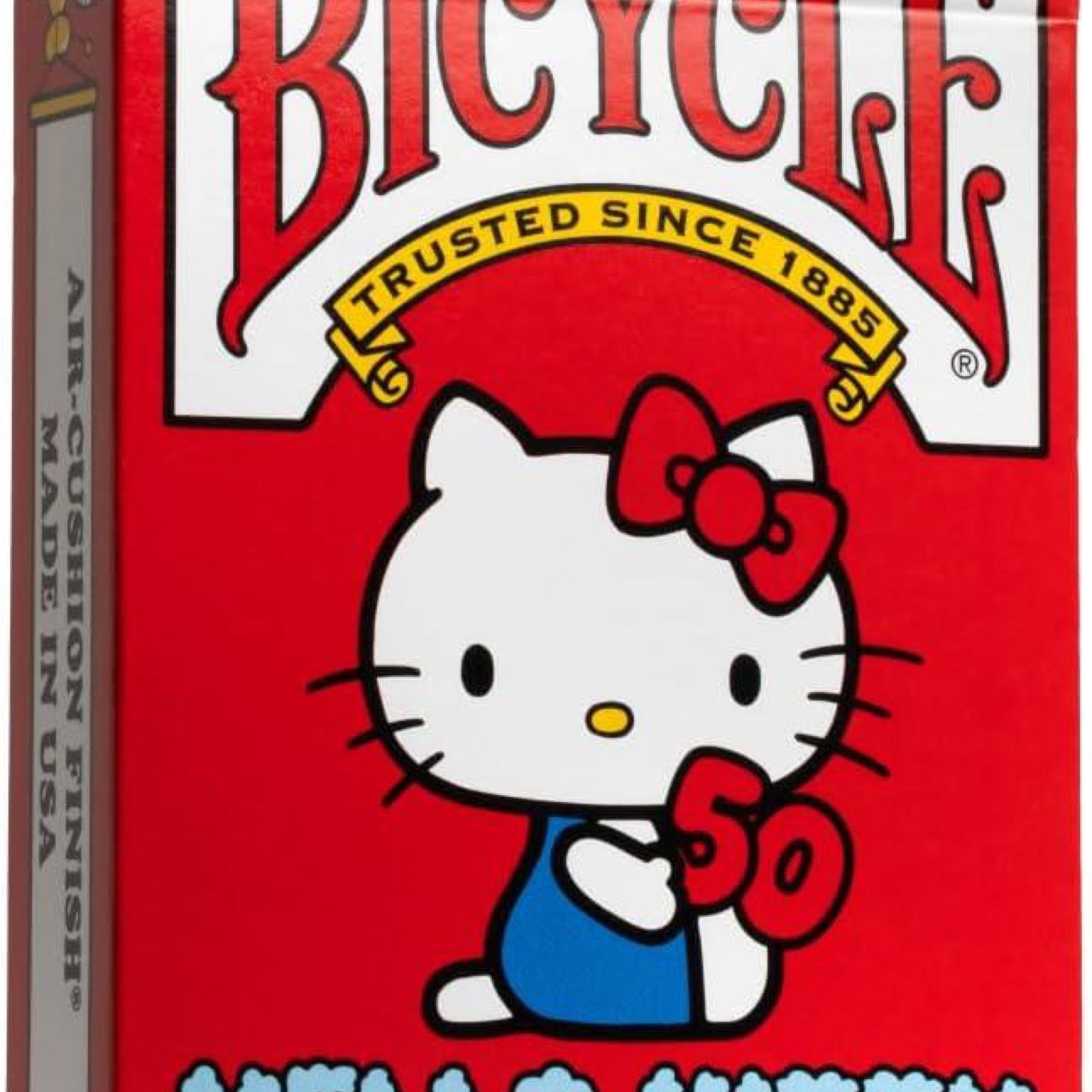 Bicycle Hello Kitty Playing Cards, Limited Edition Hello Kitty 50th
